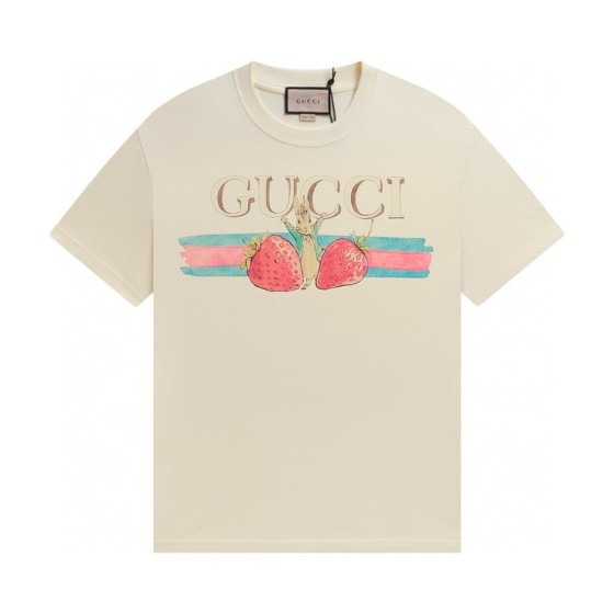 Gucci Early Spring Collection High-Weight Short-Sleeve